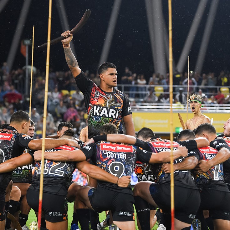 Inside the Indigenous All Stars' war cry
