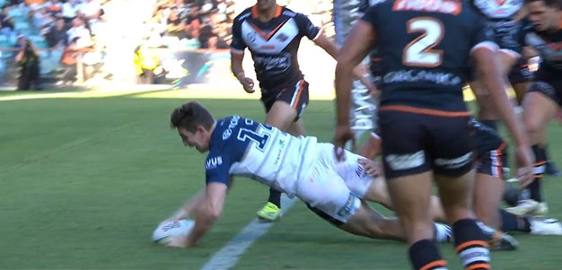 Condon crashes over for his first NRL try