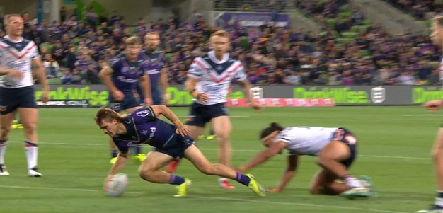 Papenhuyzen beats some tiring Roosters defence