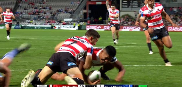 Amone gets his first NRL try