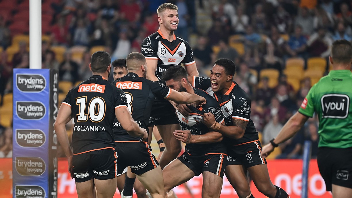 Extended Highlights: Wests Tigers v Knights