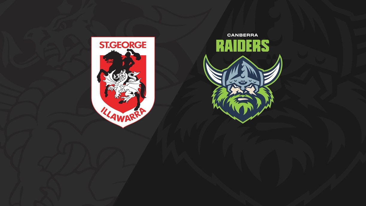 Full Match Replay: Dragons v Raiders - Round 15, 2021