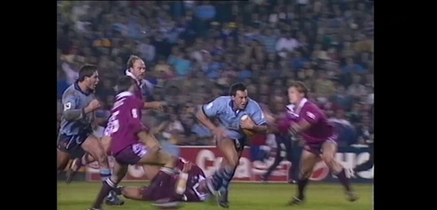 First Origin try: Laurie Daley