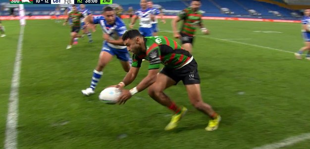 There is that lethal left edge again for South Sydney