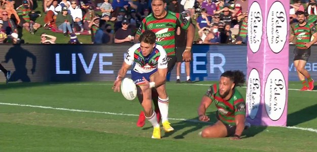 Townsend and Walsh combine for classic Warriors try