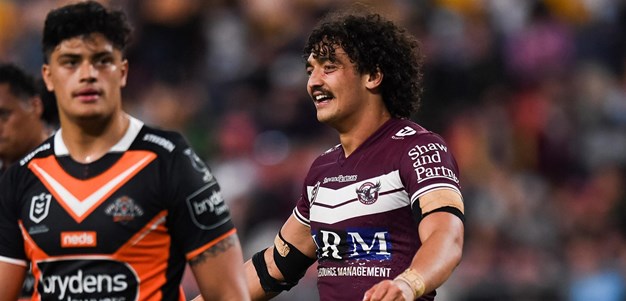All night long: Harper goes big with hat-trick against Wests Tigers
