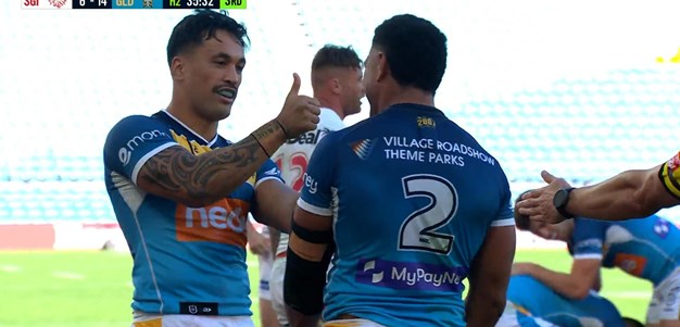 Fifita turns his attacking dominance to setting tries up