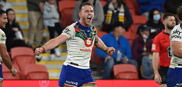 Euan Aitken had a night out in the forwards against the Wests Tigers