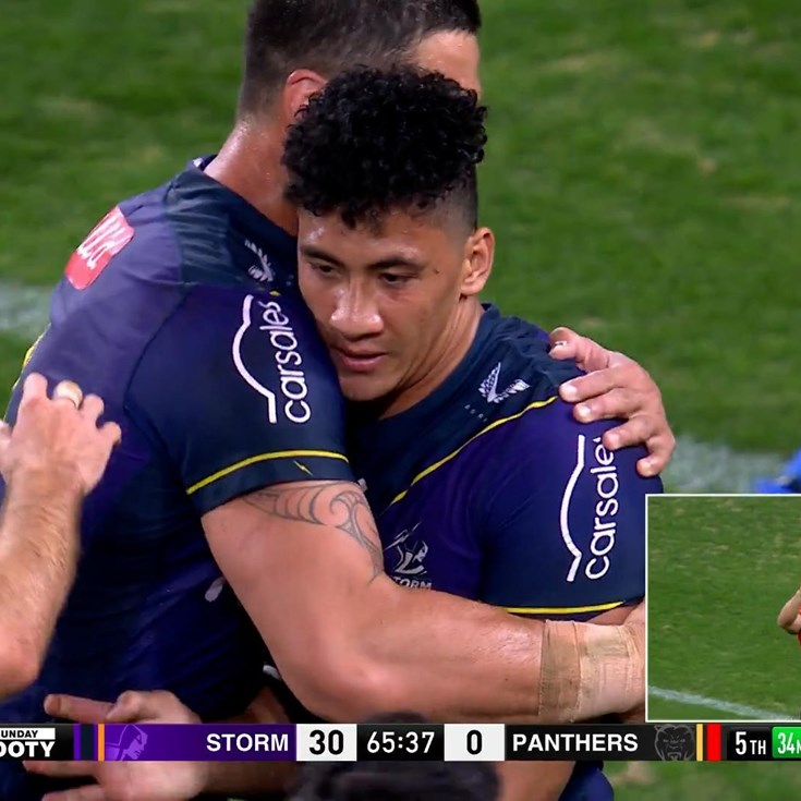 Ieremia has his hat-trick as the Storm continue to surge further away