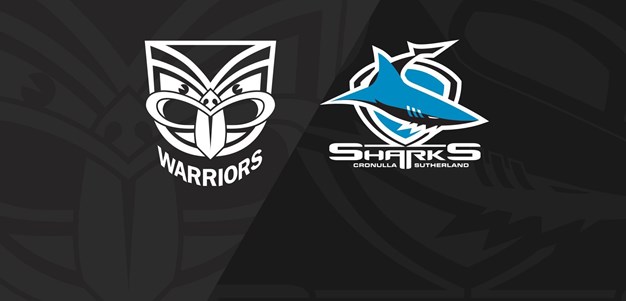 Full Match Replay: Warriors v Sharks - Round 21, 2021