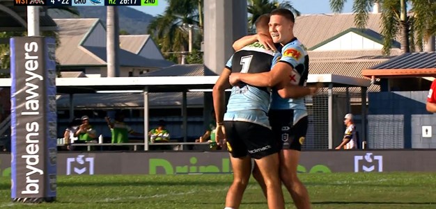 Sharks break through the Wests Tigers middle again