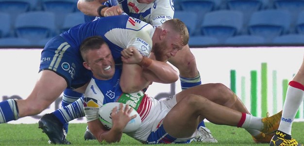 Thompson charged with crusher tackle