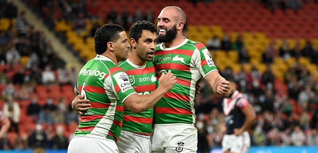 Alex Johnston grabs another hat-trick against the Roosters