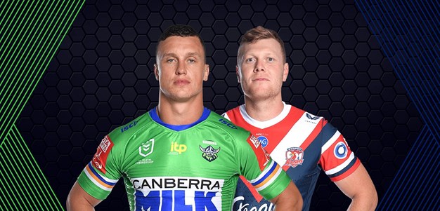 Raiders v Roosters - Round 25