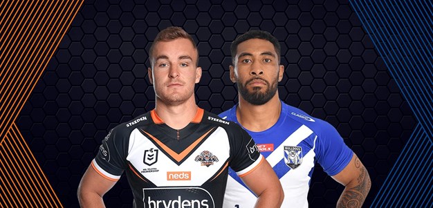 Wests Tigers v Bulldogs - Round 25