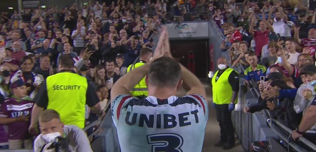 Josh Morris given guard of honour after final NRL game