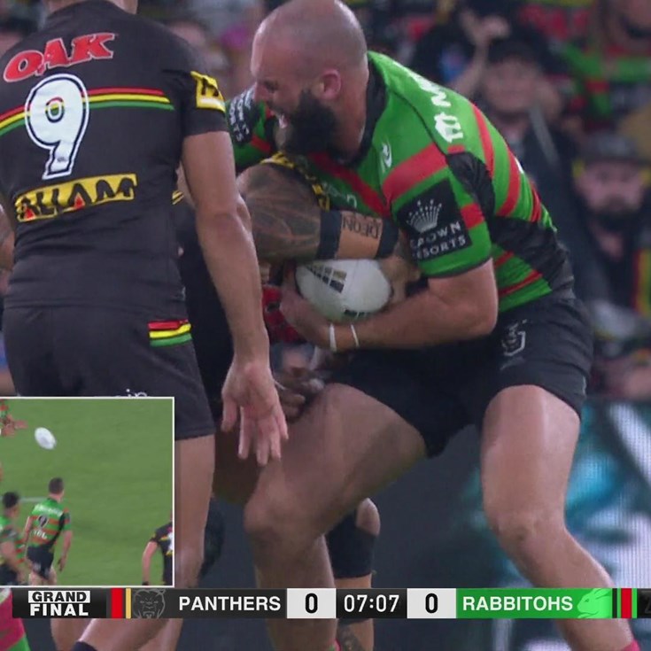 Big steal from Mark Nicholls stops some Penrith pressure