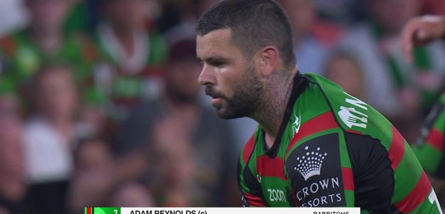 Reynolds gets Rabbitohs level with a penalty goal