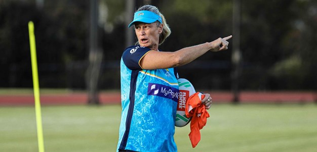 The Titans hit the track for NRLW 2021