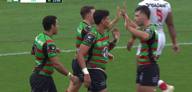 Paulo gets the Rabbitohs back into the Charity Shield