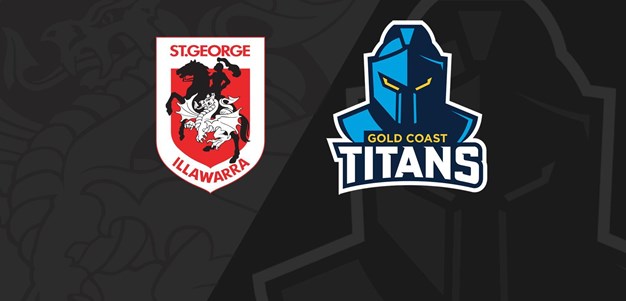 Full Match Replay: NRLW Dragons v Titans - Round 1, 2021