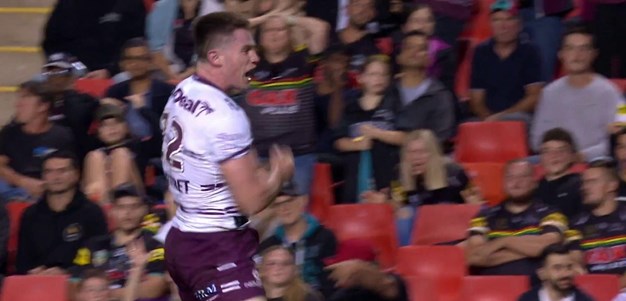 Bullemor finishes off a Sea Eagles sucker punch