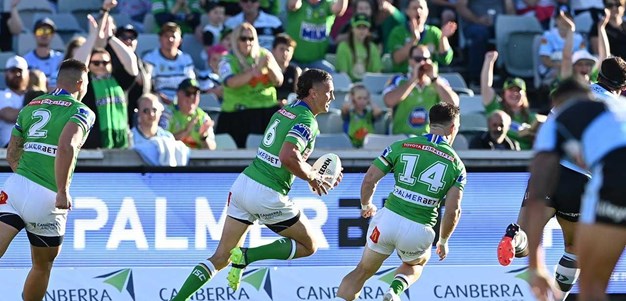 Wighton grabs a try in milestone match