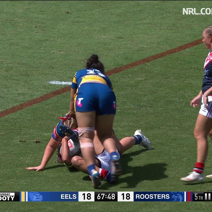 Temara slots the late field-goal to put the Roosters ahead