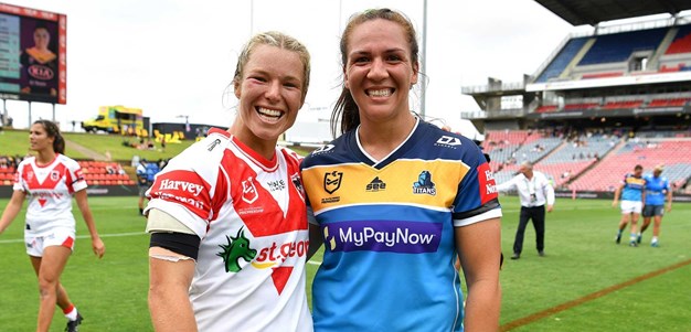 Tonegato and Pelite have been clinical in NRLW 2021