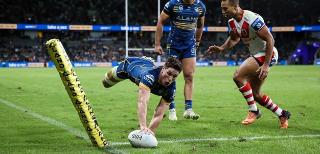 Eels candidate for try of the year