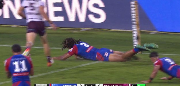 Young denied by a Frizell obstruction
