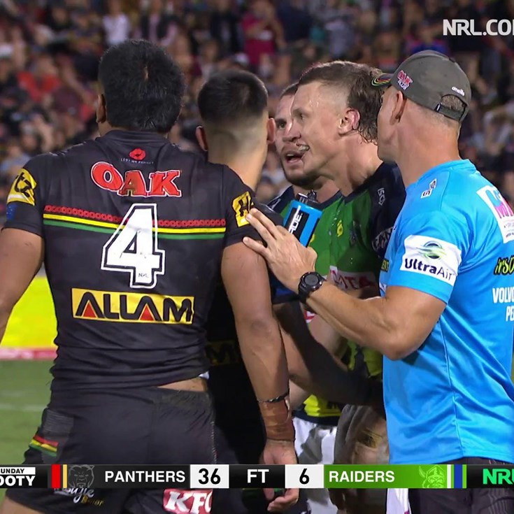 Raiders and Panthers still into it after full time