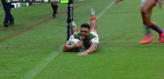 Milne opens the scoring for the Rabbitohs
