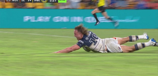 What a way to score your first NRL try!