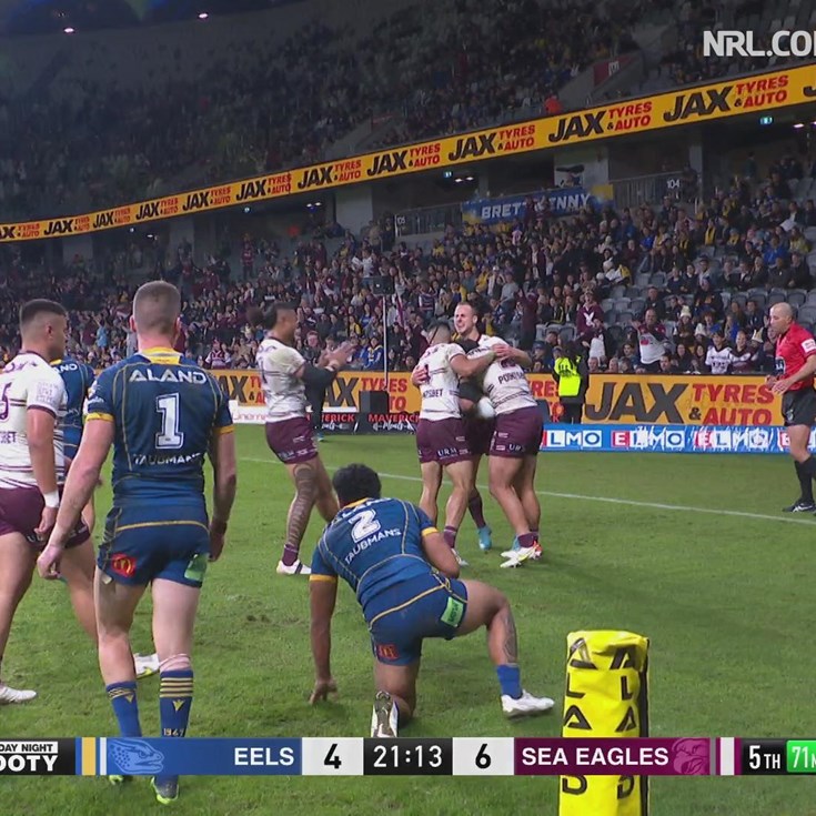 Christian Tuipulotu benefits from a lovely DCE pass