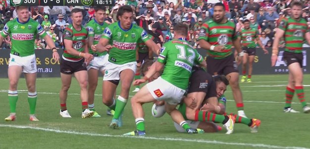 Papalii stops Knight to save try