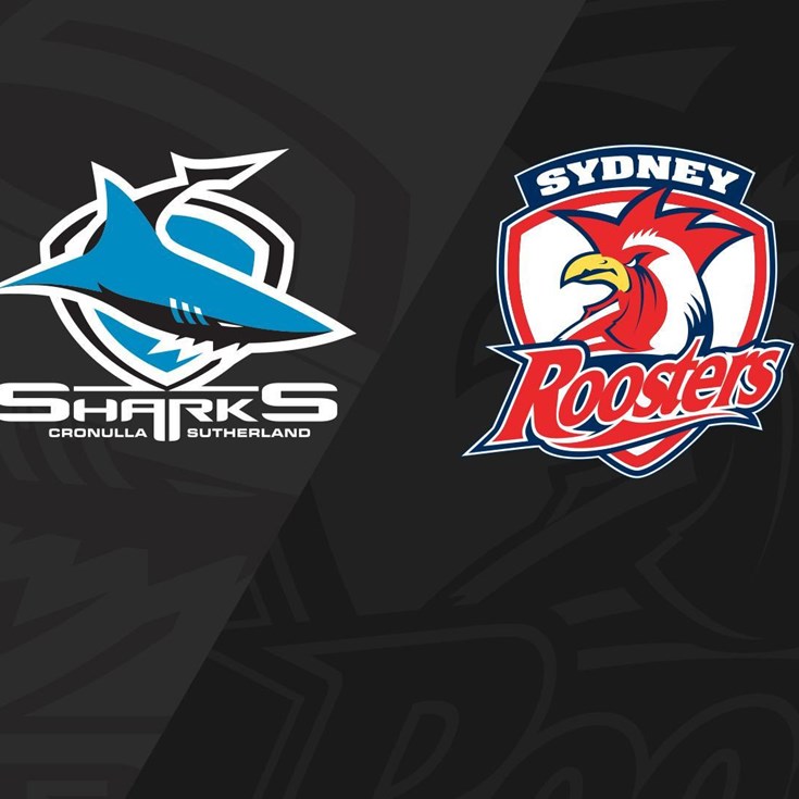 Full Match Replay: Sharks v Roosters - Round 12, 2022