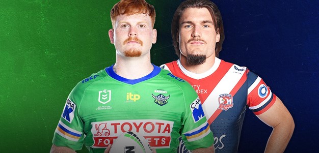 Raiders v Roosters: Round 13