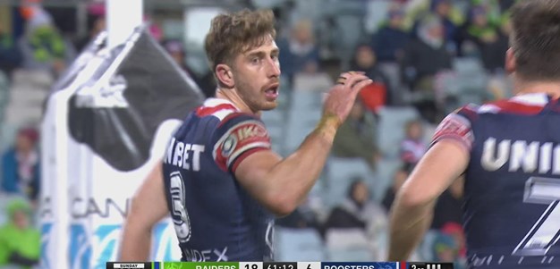 The Roosters hit back through Momirovski