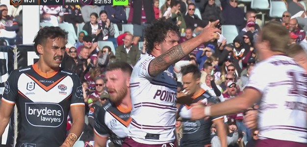Aloiai opens the scoring for Manly
