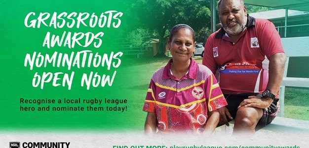 2022 NRL Community Awards - nominations are open for the Young Person of the Year.