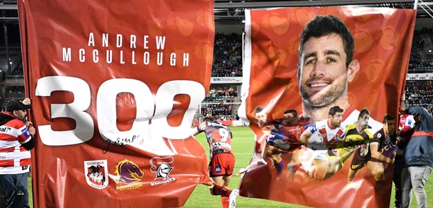 McCullough talks about the 300 game milestone mark