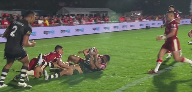 Tongan defence not giving up
