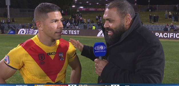 Mead speaks after his last game for the Kumuls