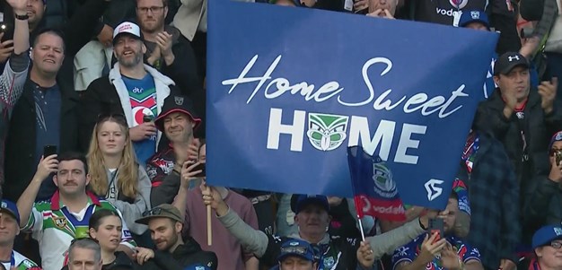 Warriors are back home and Auckland erupts