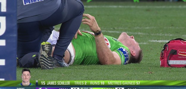 Unfortunate injury for Schiller