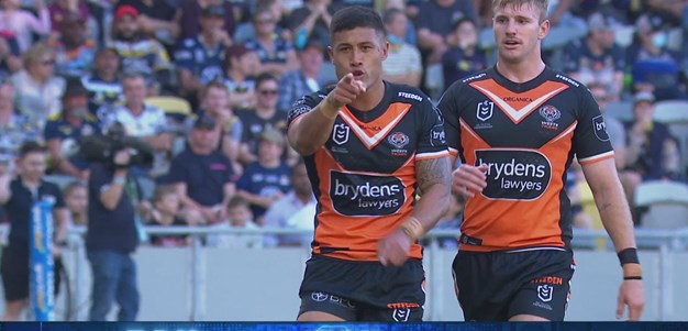 Brown gives Wests Tigers the lead