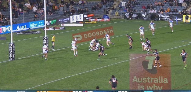 Watch the dramatic last few seconds of Wests Tigers v Knights