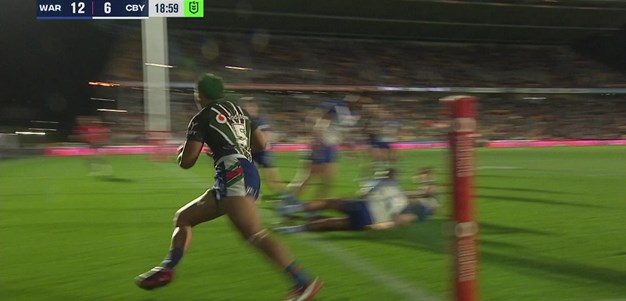 Kosi tip-toes to the try line