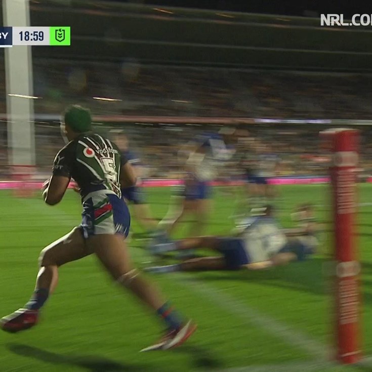 Kosi tip-toes to the try line